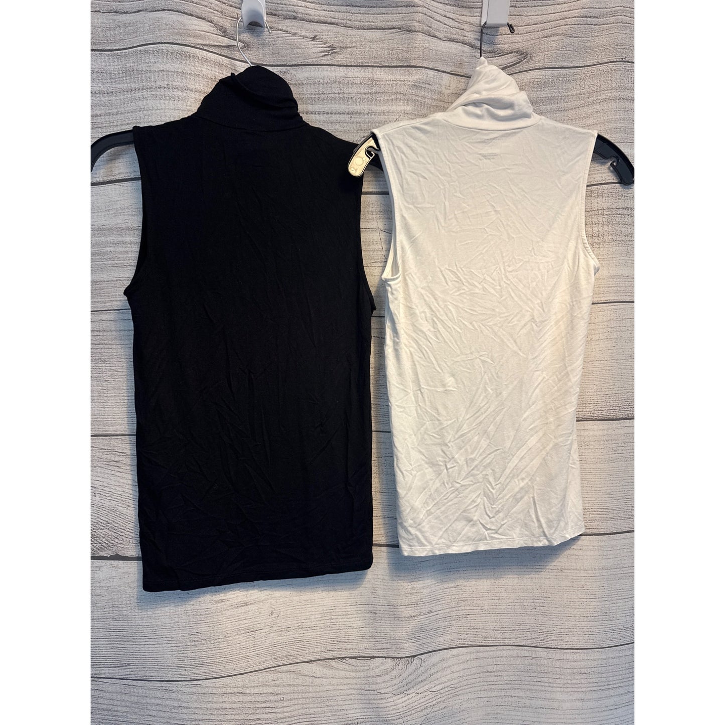 Majestic Filatures Sleeveless Turtleneck Tops Size 1/XS/S