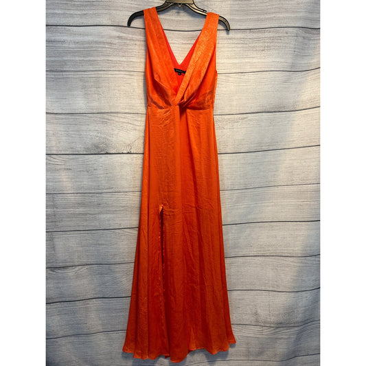 NWT Strut and Bolt Orange Sleeveless Maxi Dress Size M