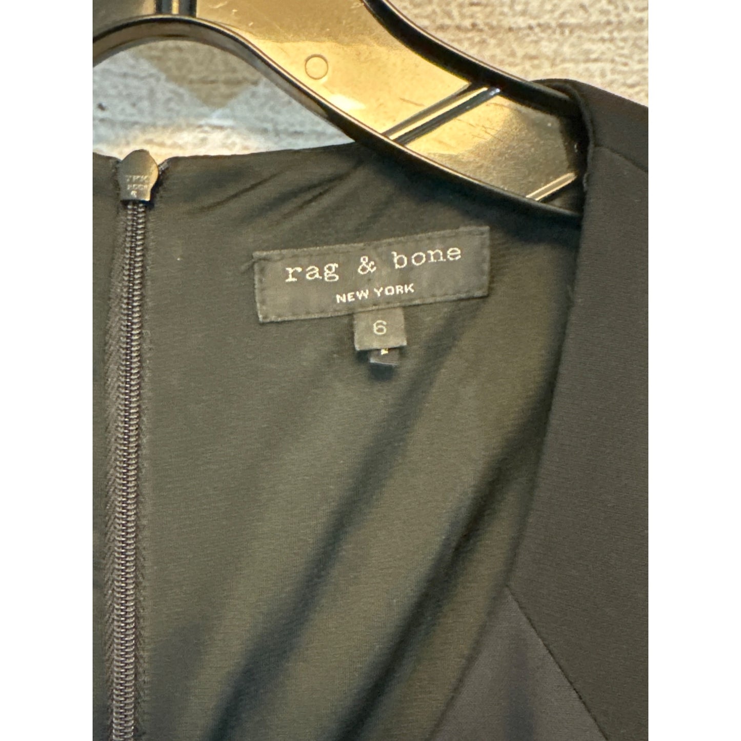 Rag & Bone New York Montrose Leather Panel Size 6