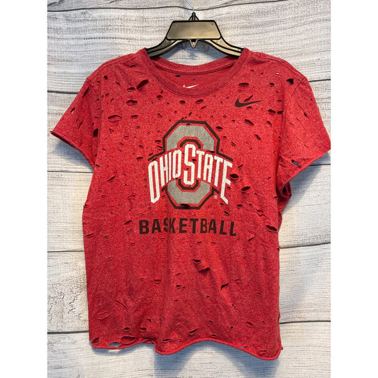 Nike Athletic Ohio State Basketball Distressed T-shirt