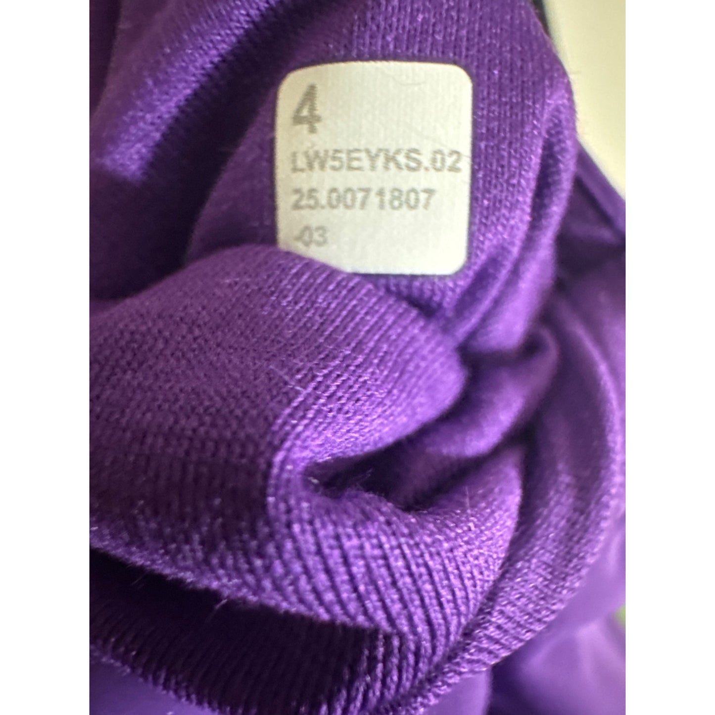 NWT Lululemon Wunder Train HR Tight 25" College Purple Leggings Size 4