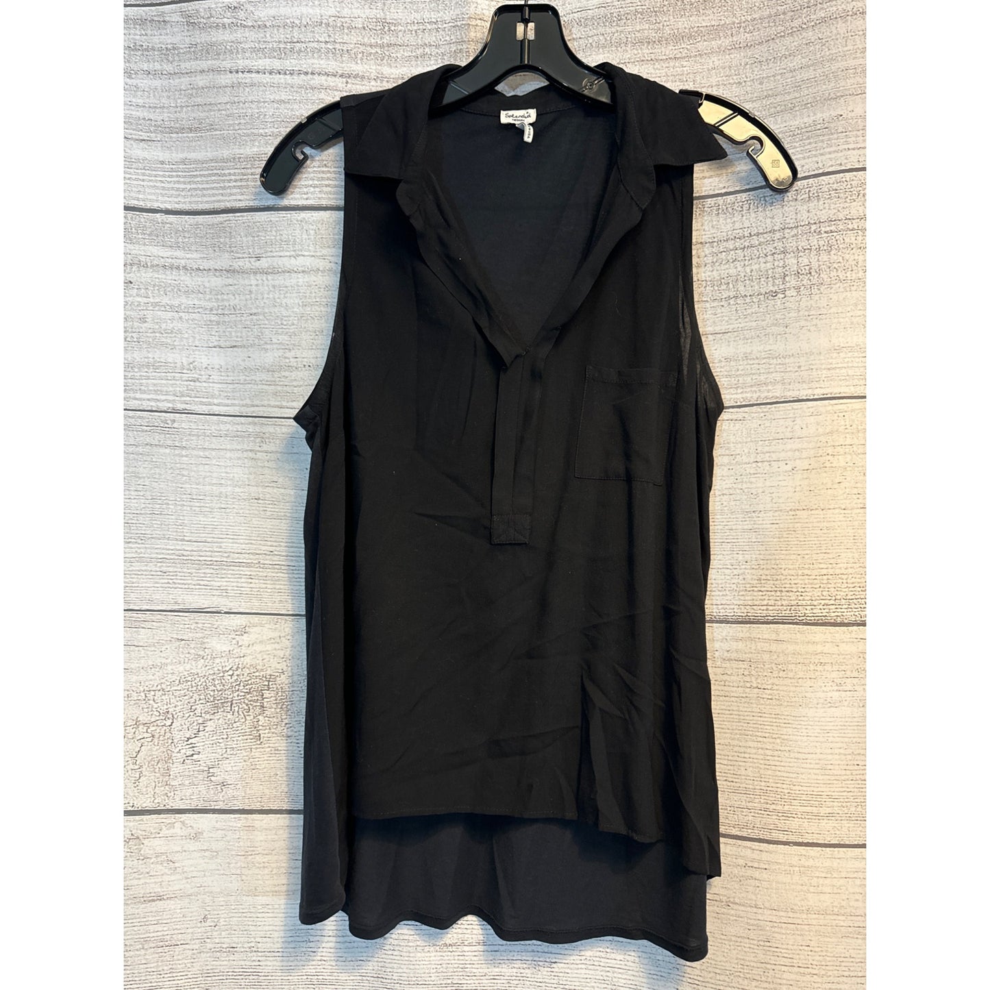 Splendid Sleeveless Black Top M