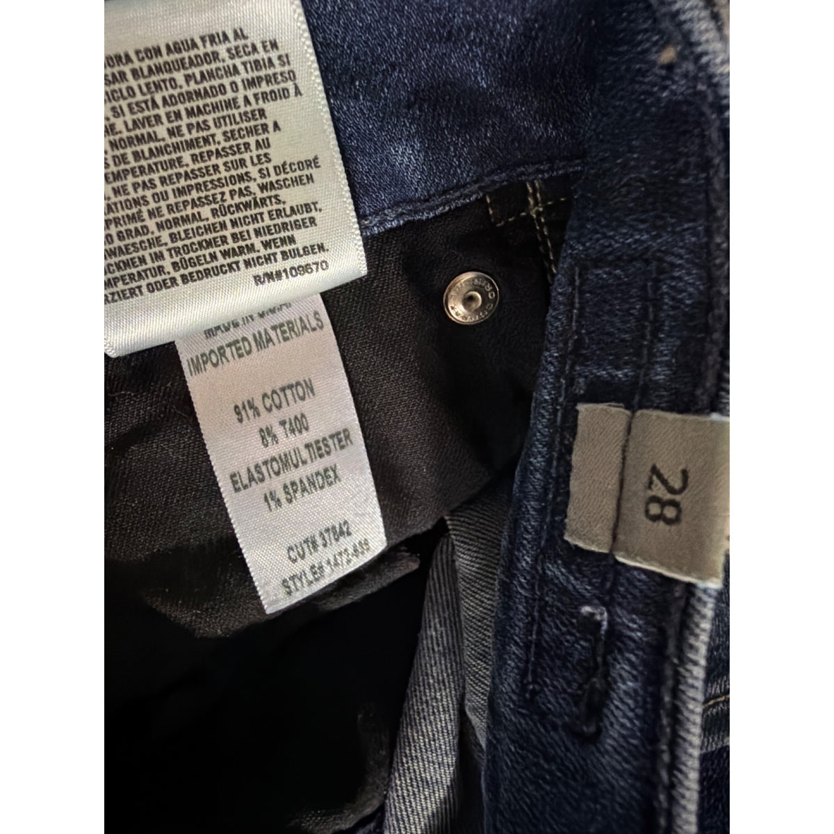 Citizens Of Humanity Emmanuelle Slim Bootcut Jeans Size 28