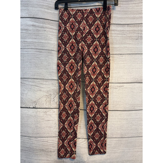 Forever 21 Women's Geometric Print Leggings Size M