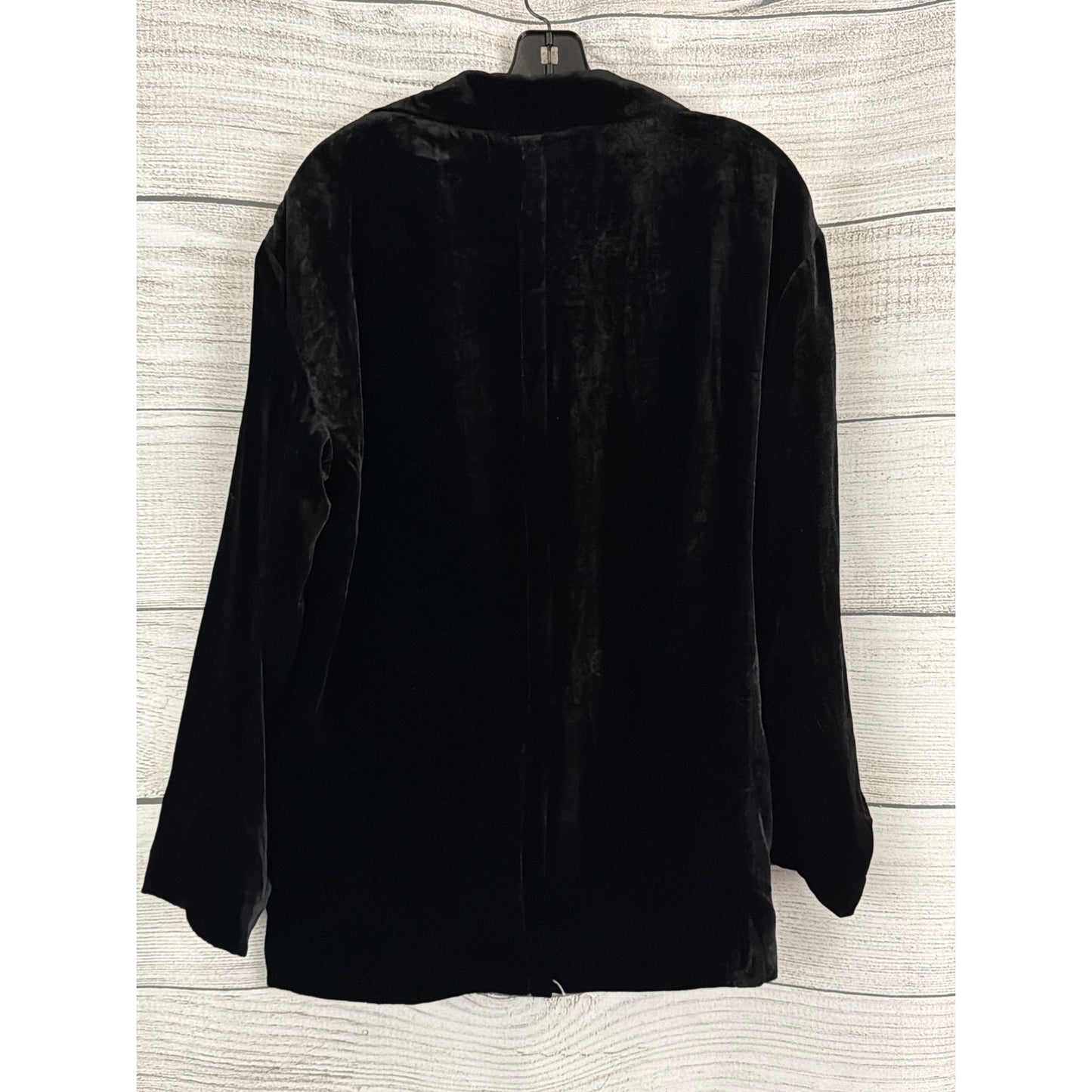NWT Joie Black Velvet Double-Breasted Blazer Size S