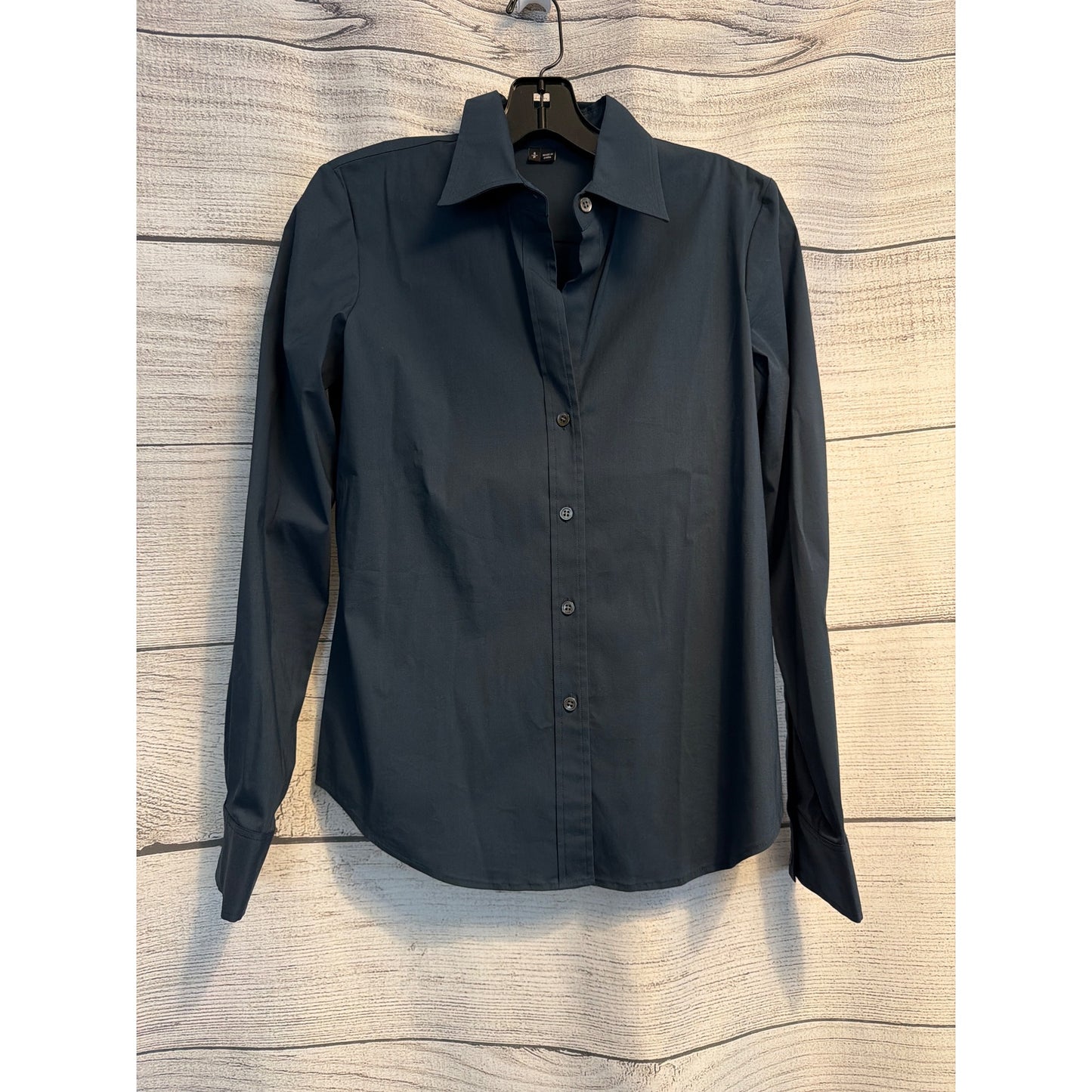 Theory Button-Up Shirt Midnight Blue Size S