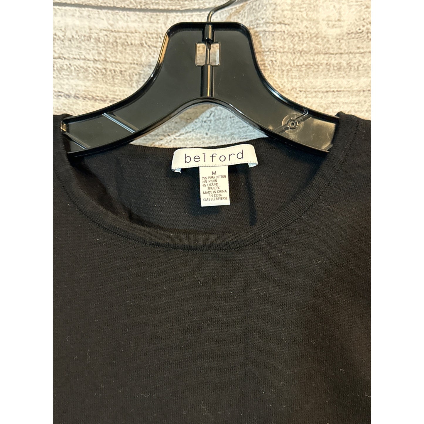 Belford Short Sleeve Crew Neck T-Shirt Size M