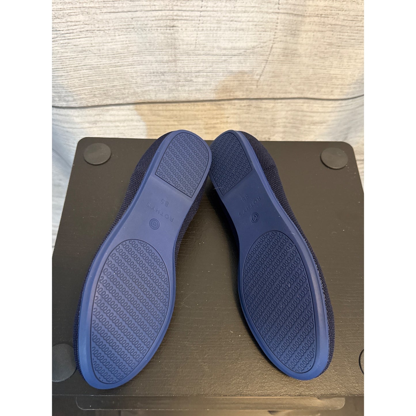 Rothys The Flat Navy slip on Size 8.5