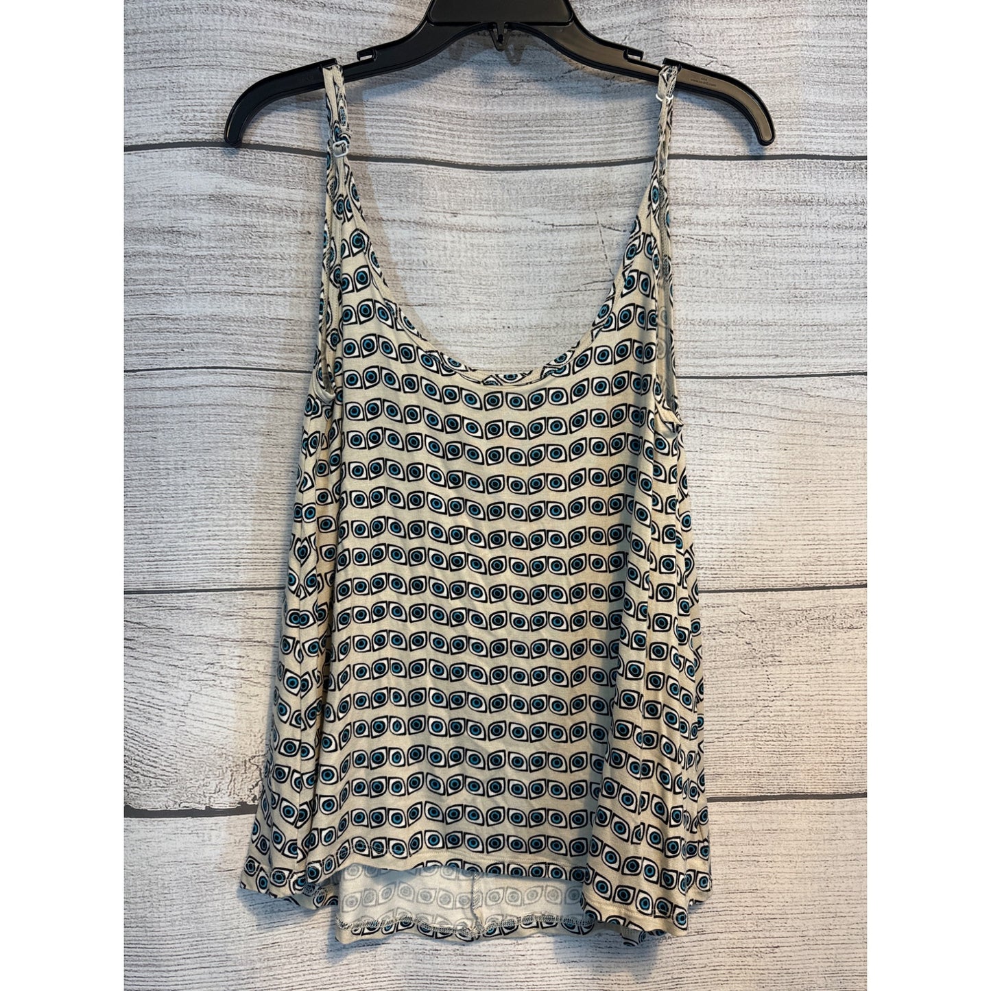 Lauren Moshi Zena Evil Eye Plunge Back Tank Size S