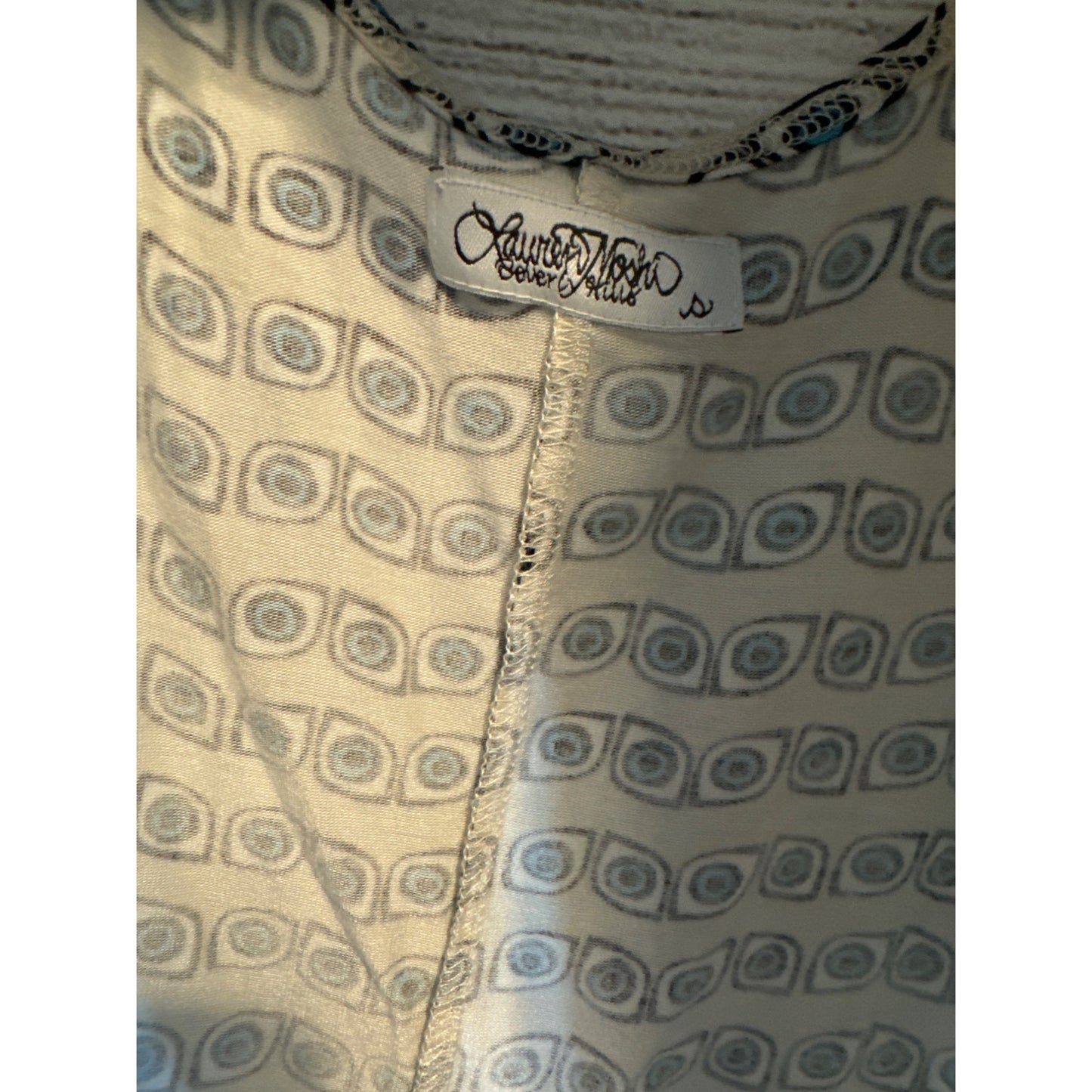 Lauren Moshi Zena Evil Eye Plunge Back Tank Size S