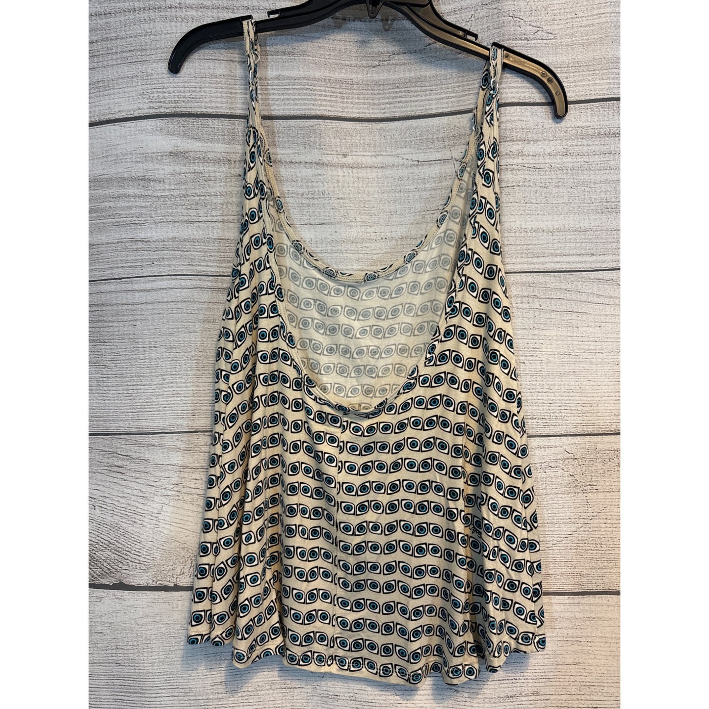 Lauren Moshi Zena Evil Eye Plunge Back Tank Size S