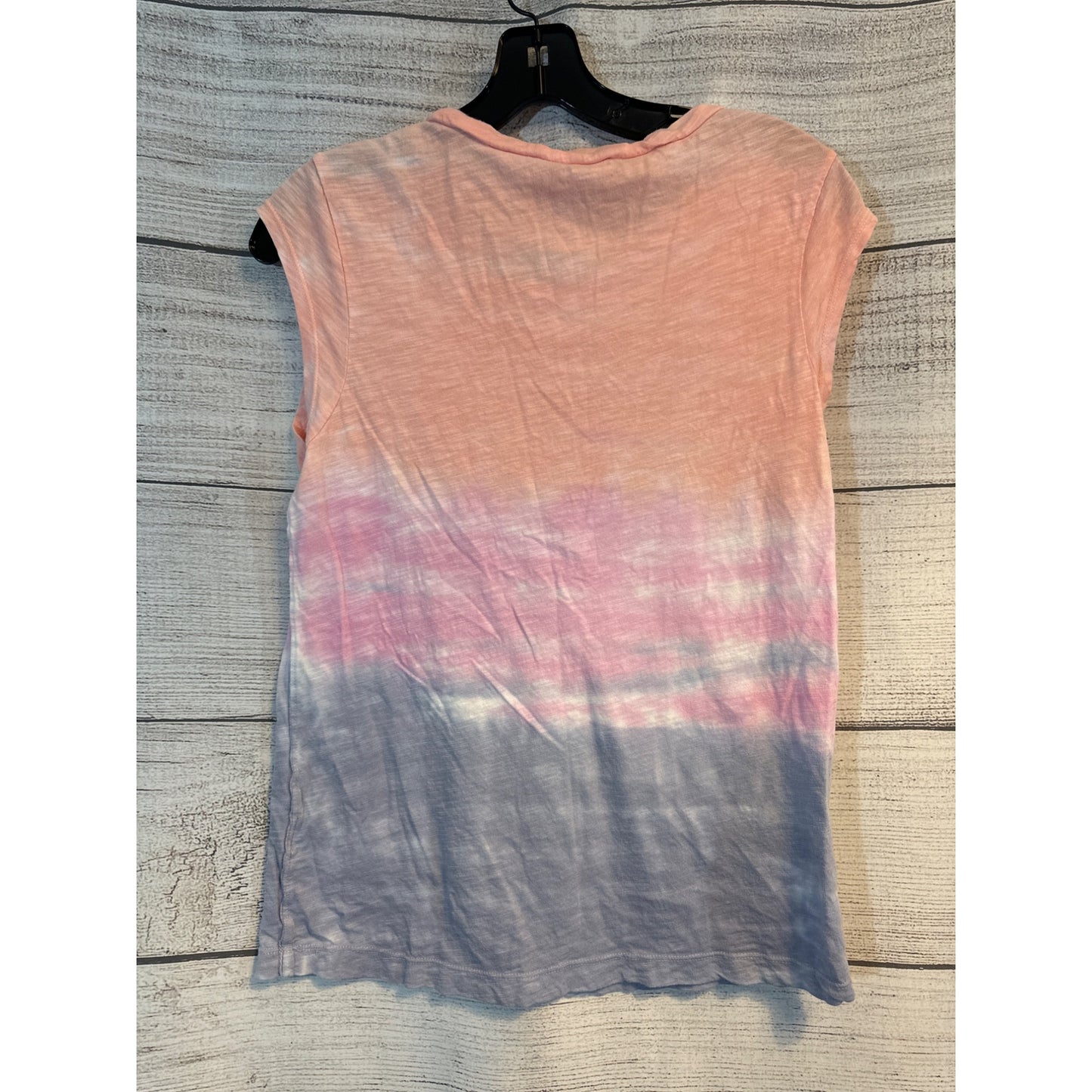 Splendid Makena Watercolor Cap Sleeve Top Size M
