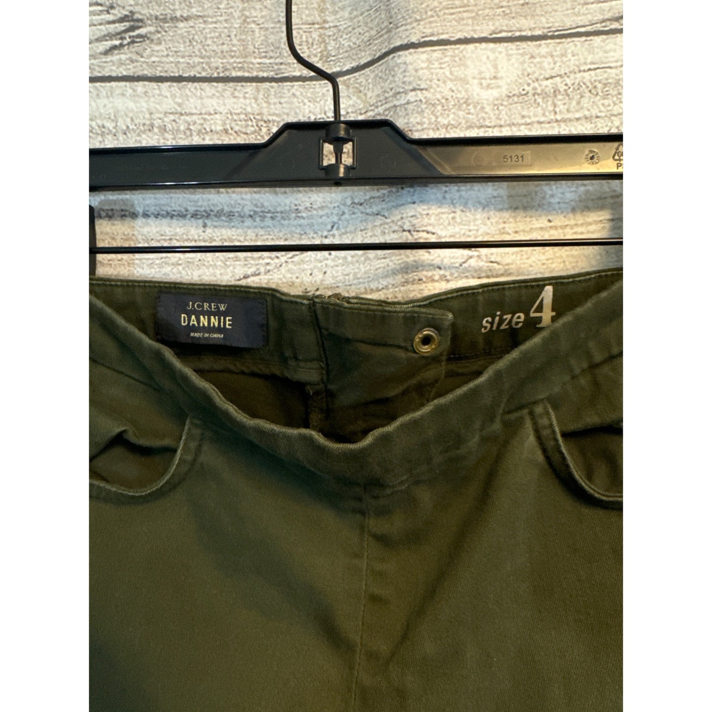 J.Crew Dannie Skinny Fit Olive Green Pants Size 4