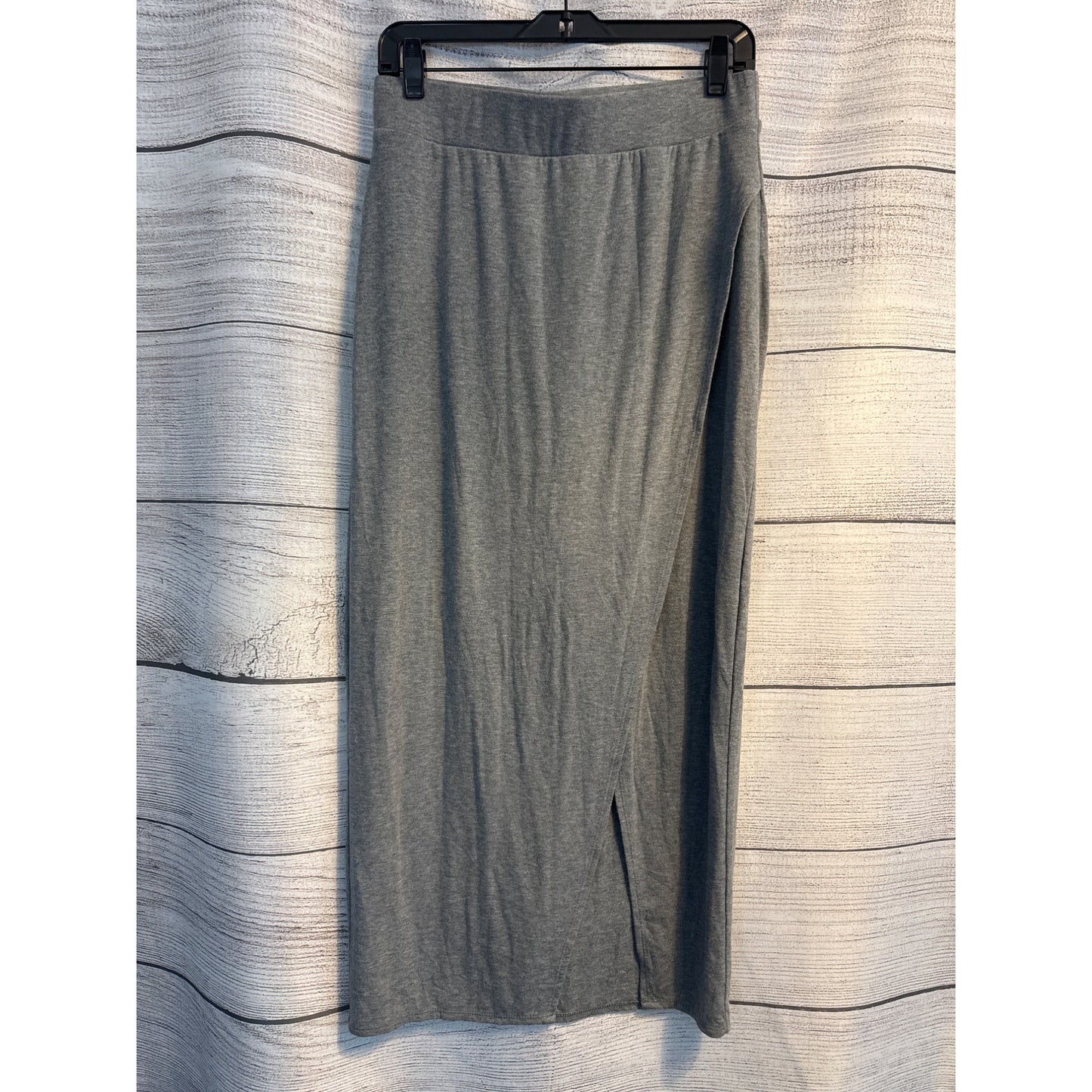 White House Black Market Gray Maxi Skirt Size S