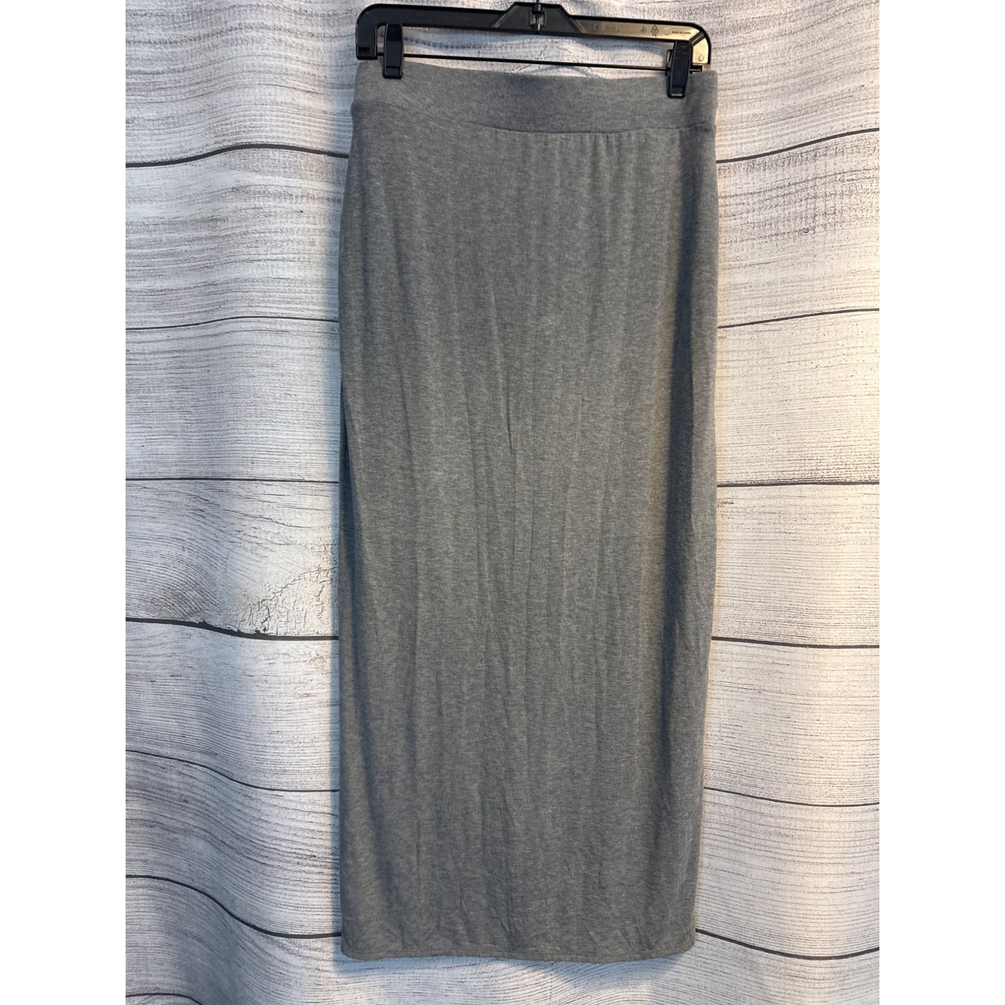 White House Black Market Gray Maxi Skirt Size S