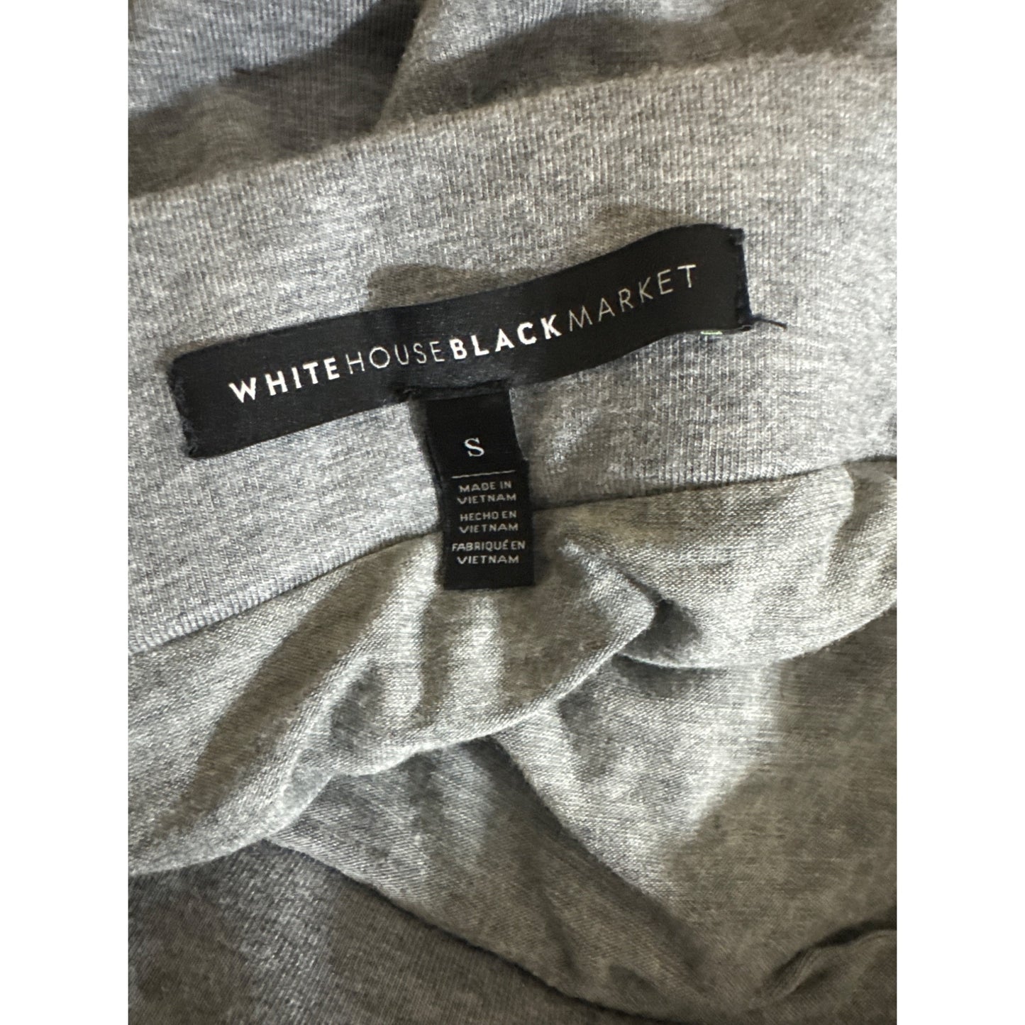 White House Black Market Gray Maxi Skirt Size S
