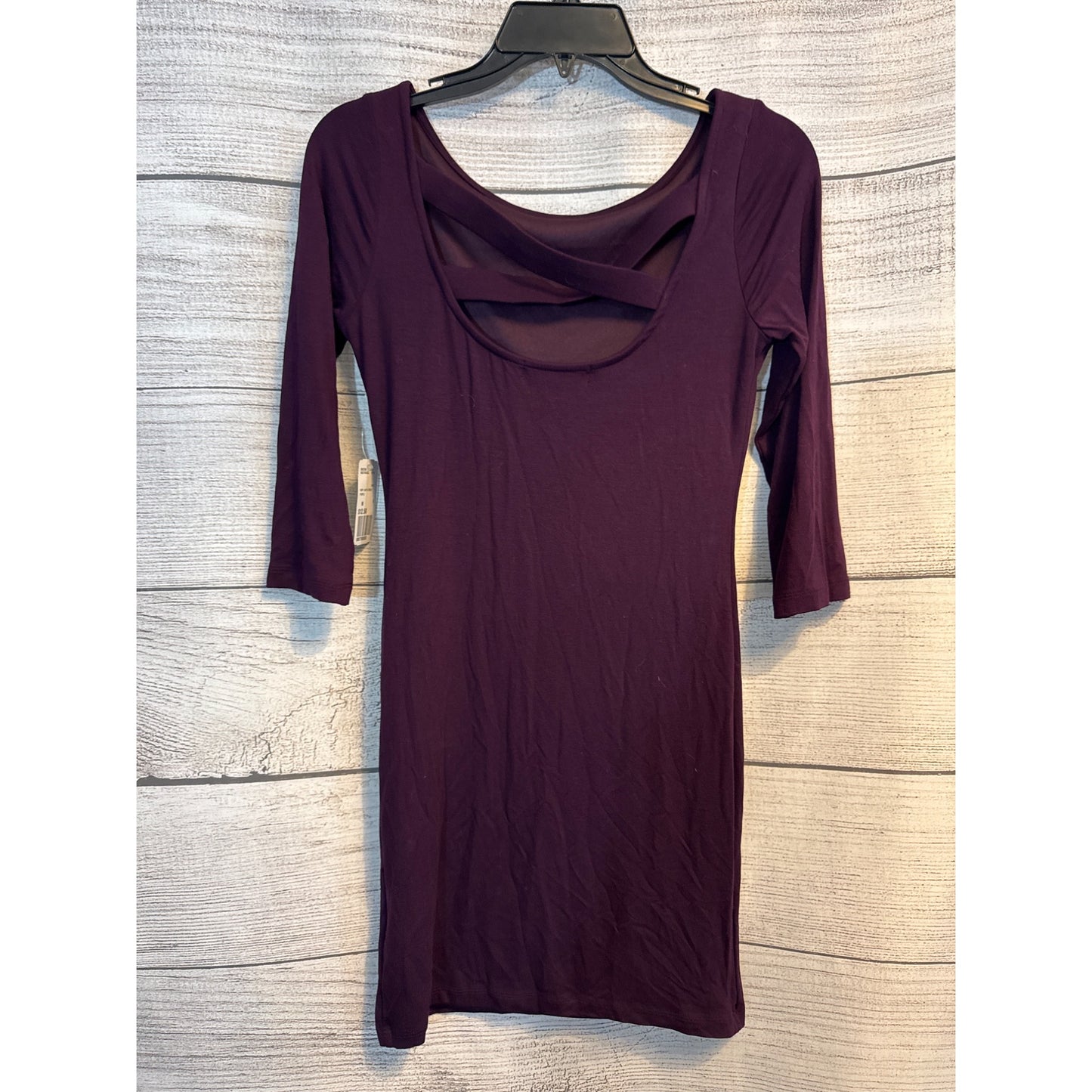 NWT Forever 21 Purple 3/4 Sleeve Dress Size M