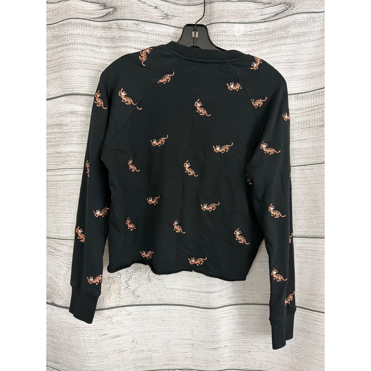 Spiritual Gangster Tiger Old School Pullover Sweatshirt Size S