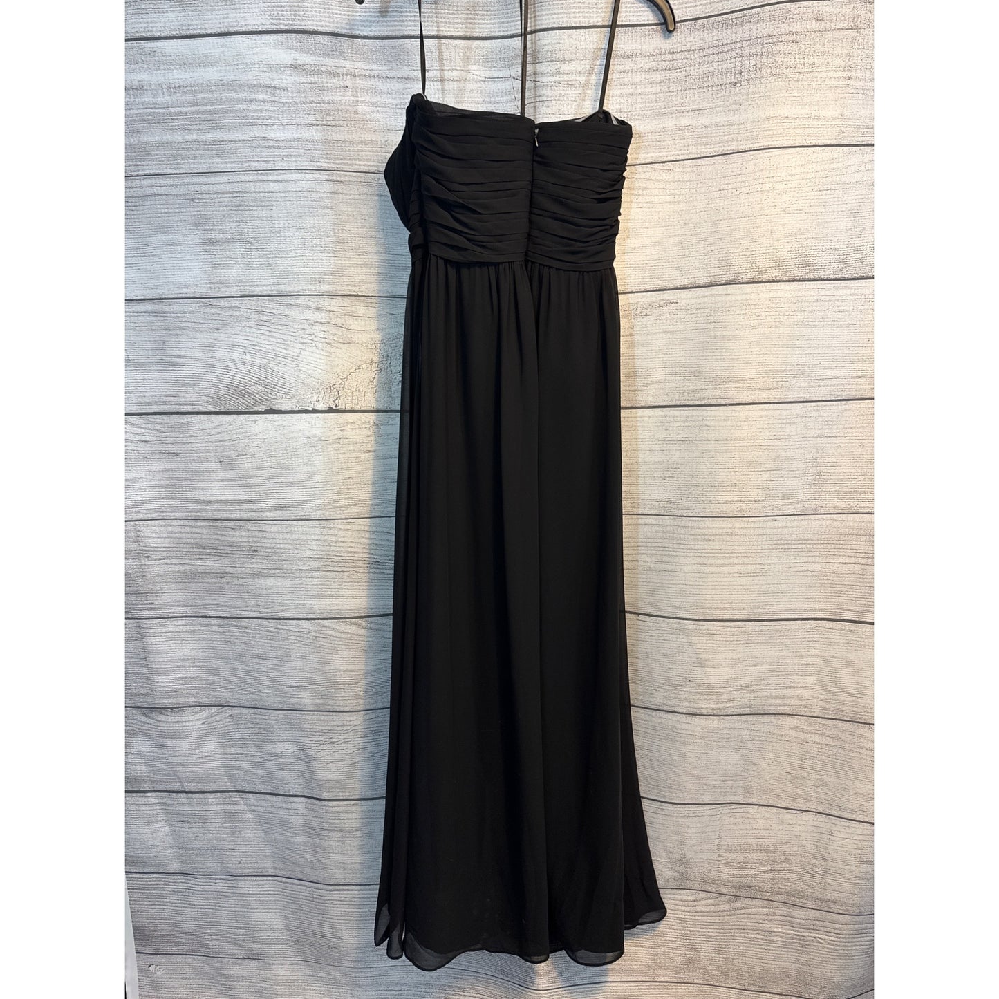 DZage Strapless Chiffon Bridesmaid Dress Size 12