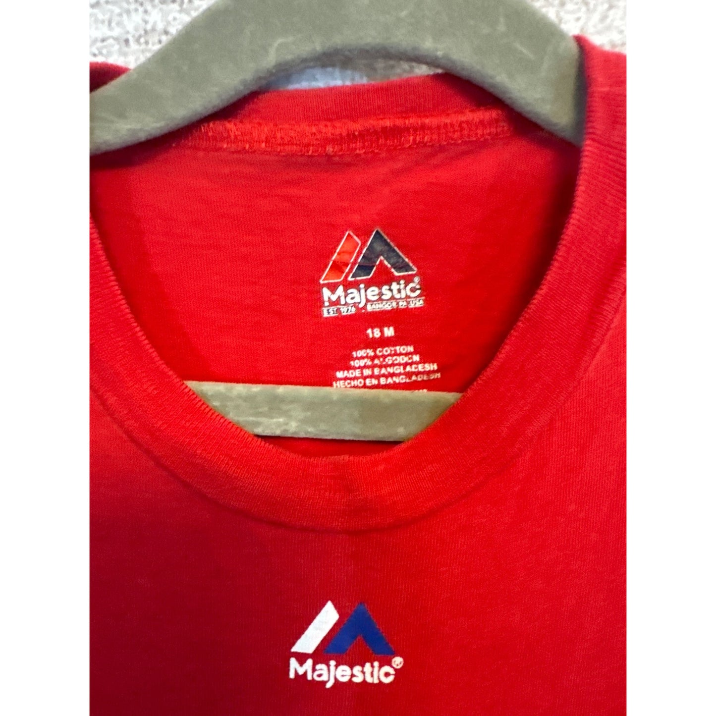 Majestic Chicago Cubs T-Shirt Size 18 month
