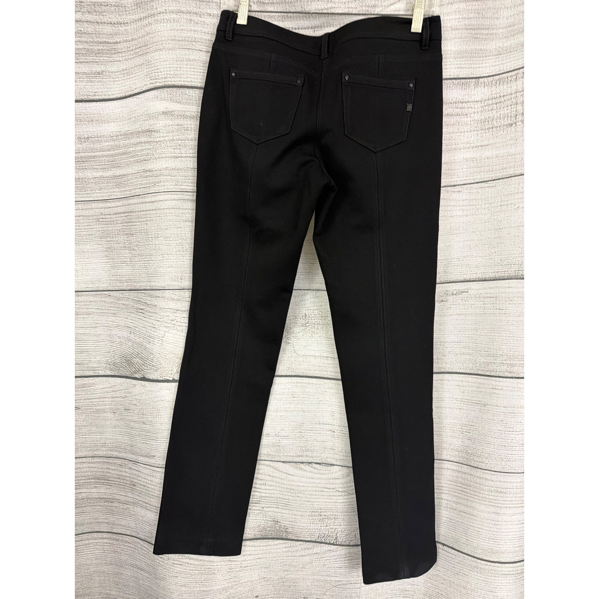White House Black Market Slim Leg Black Stretch Pants Size 2R