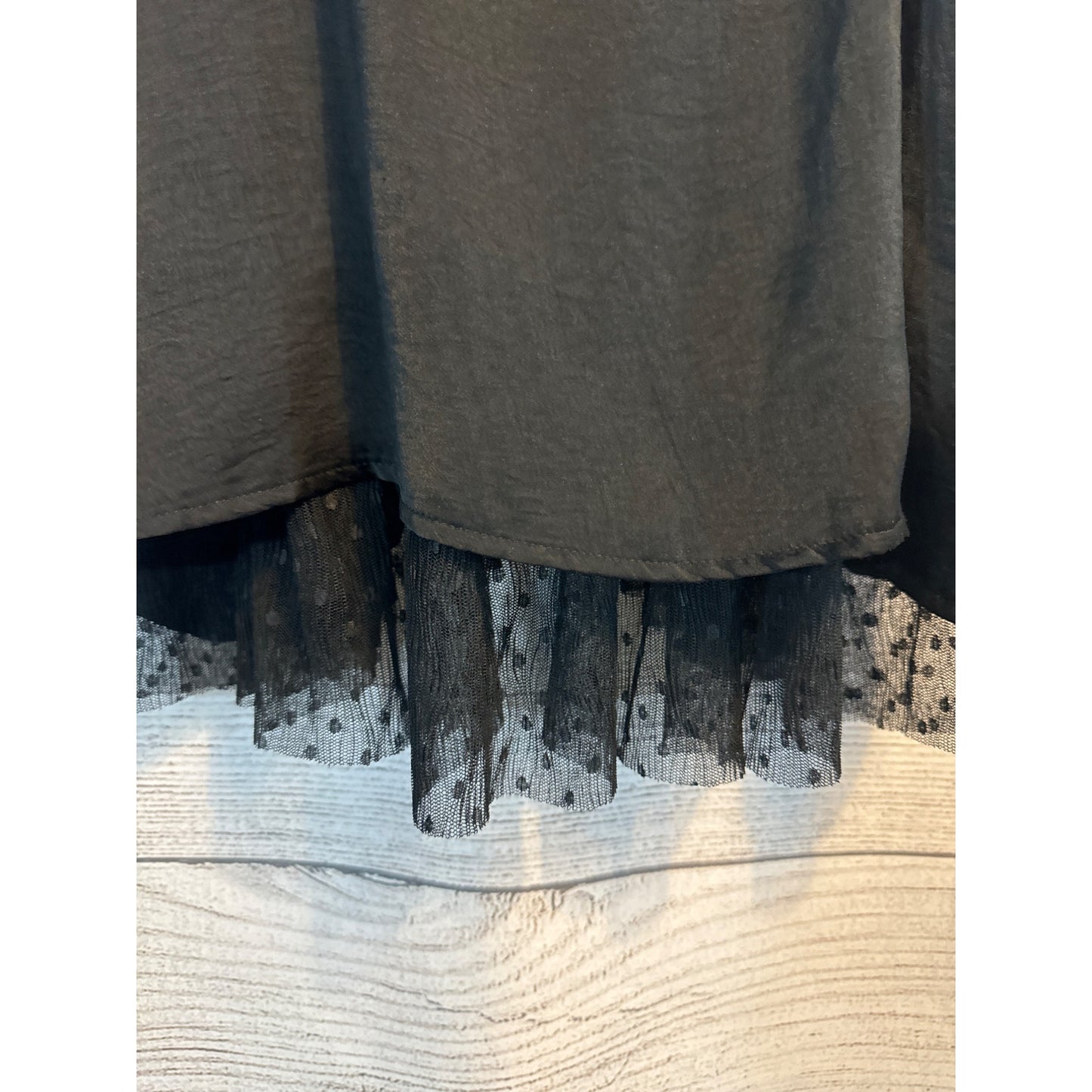 D×N×T Layered Racerback Camisole With Lace Detail Size L