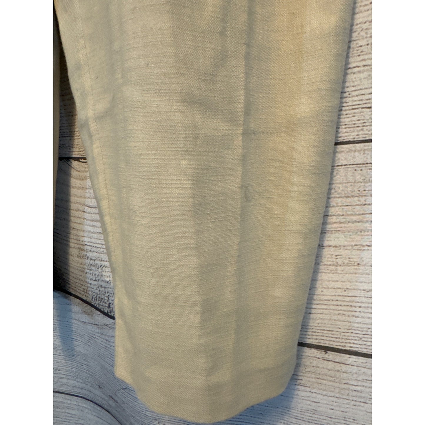 IRO Paris Beige High-Waisted Trousers Size 40/ US 8