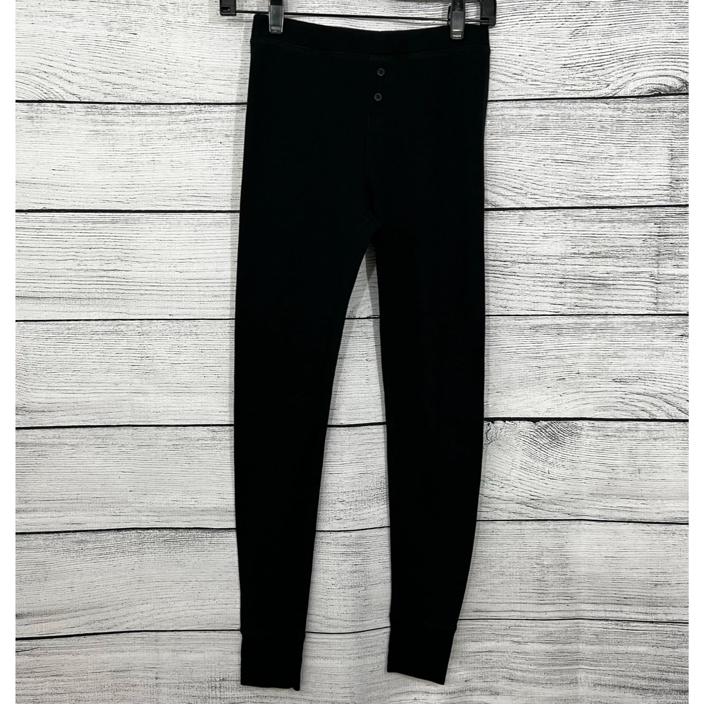 Old Navy Black Fleece Lined Thermal Leggings, Size XS
