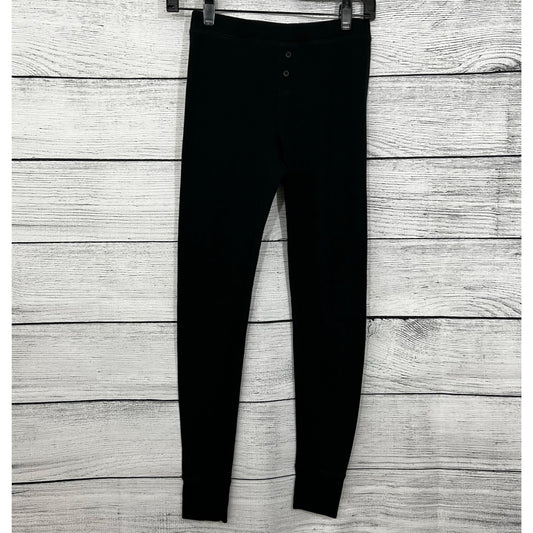 Old Navy Black Fleece Lined Thermal Leggings, Size XS