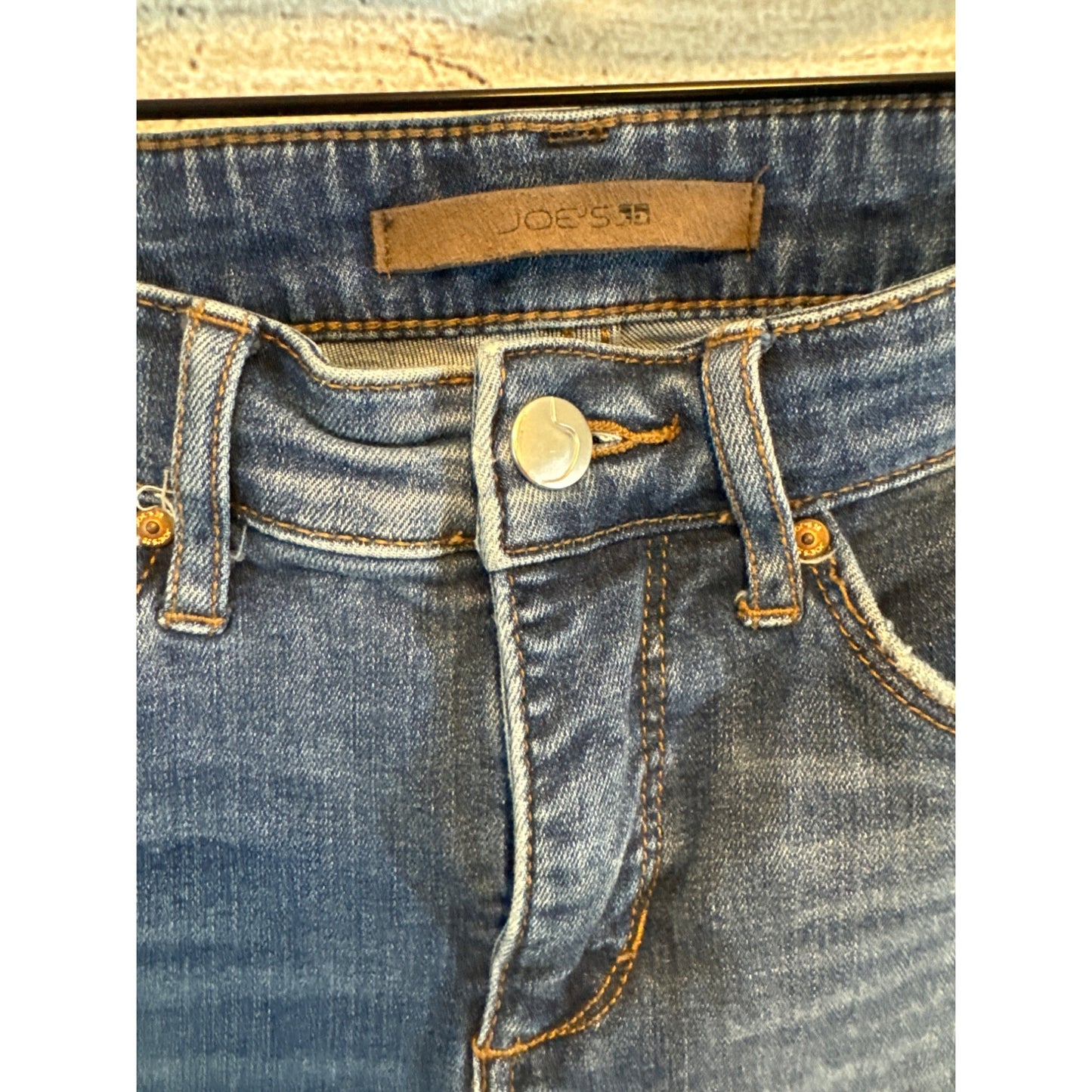 Joes Jeans Distressed Skinny Jeans Mid Rise Size 27