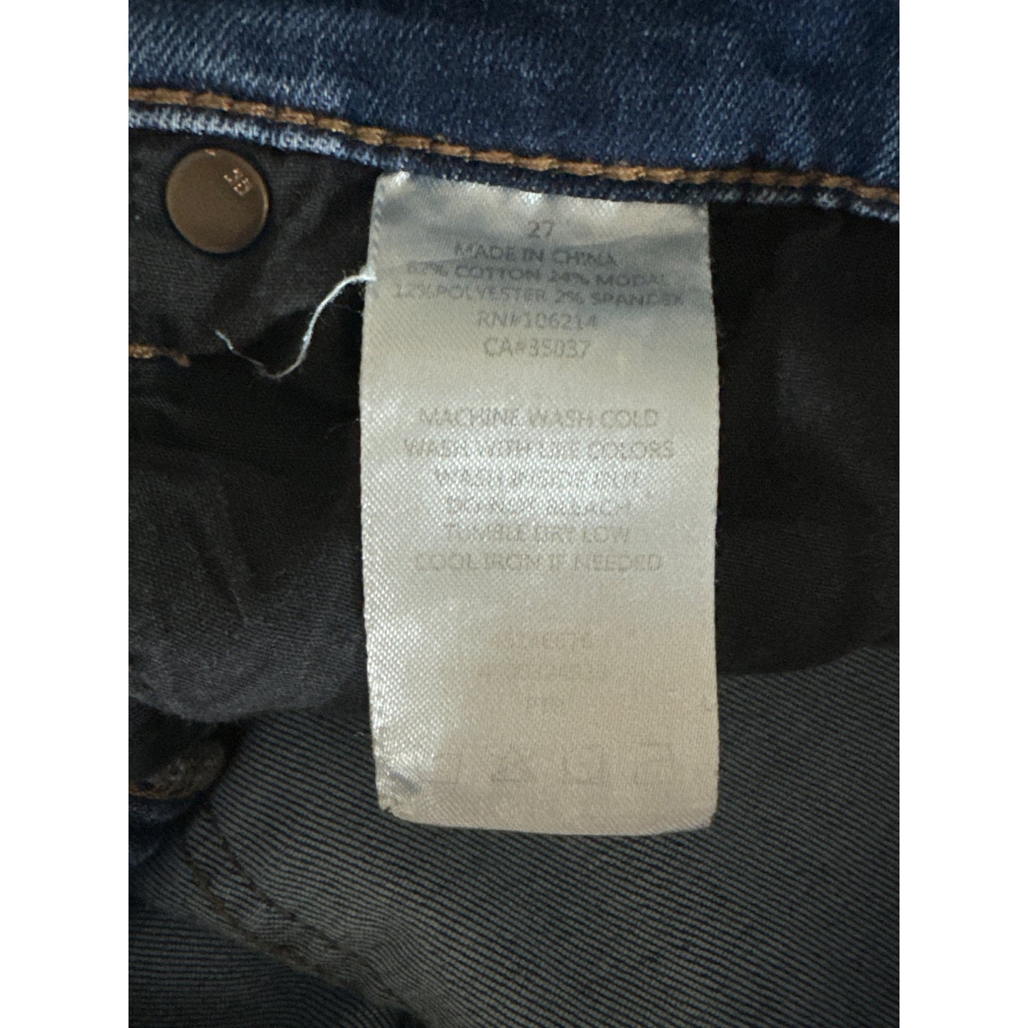Joes Jeans Distressed Skinny Jeans Mid Rise Size 27