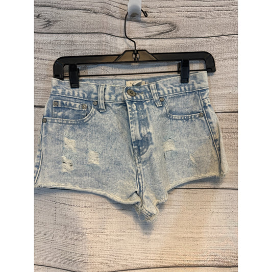 Forever 21 Premium Denim Shorts Distressed Size 25