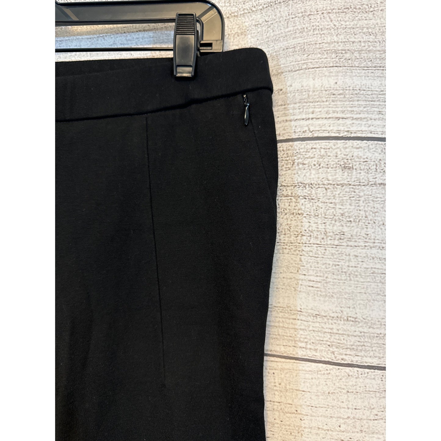Amanda & Chelsea Black Zippered Pocket Pants Size 12