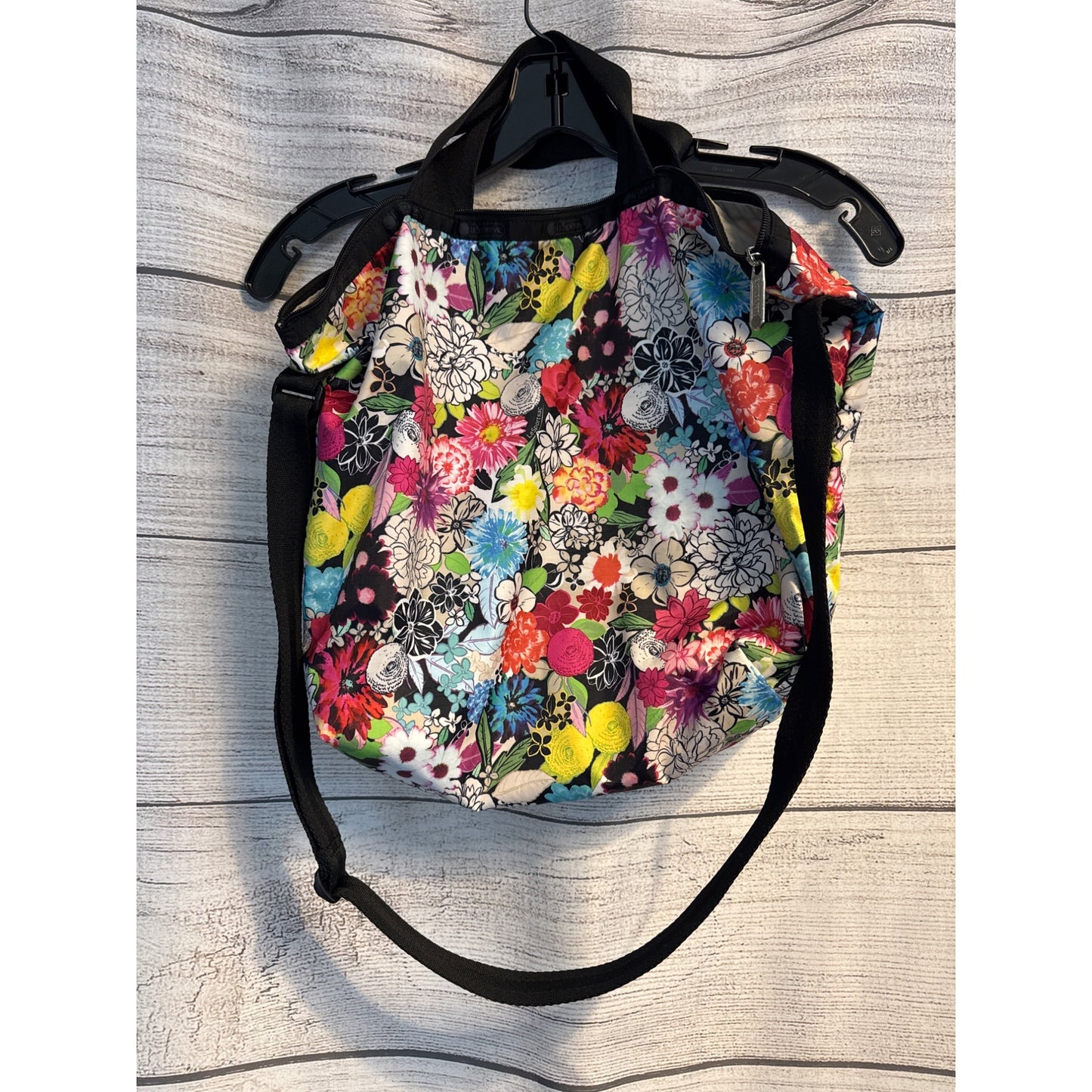 LeSportsac Vibrant Floral Print Bag