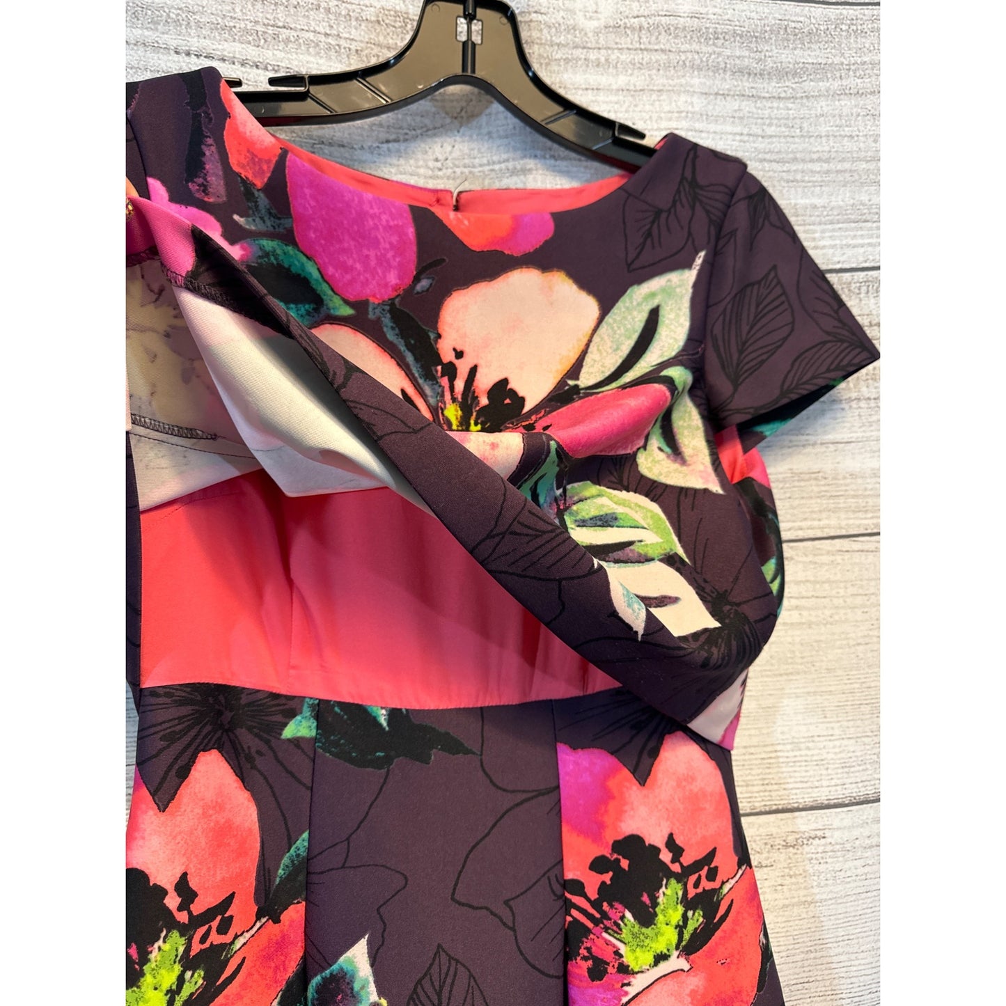 Vince Camuto Floral Print Fit and Flare Dress Size 2