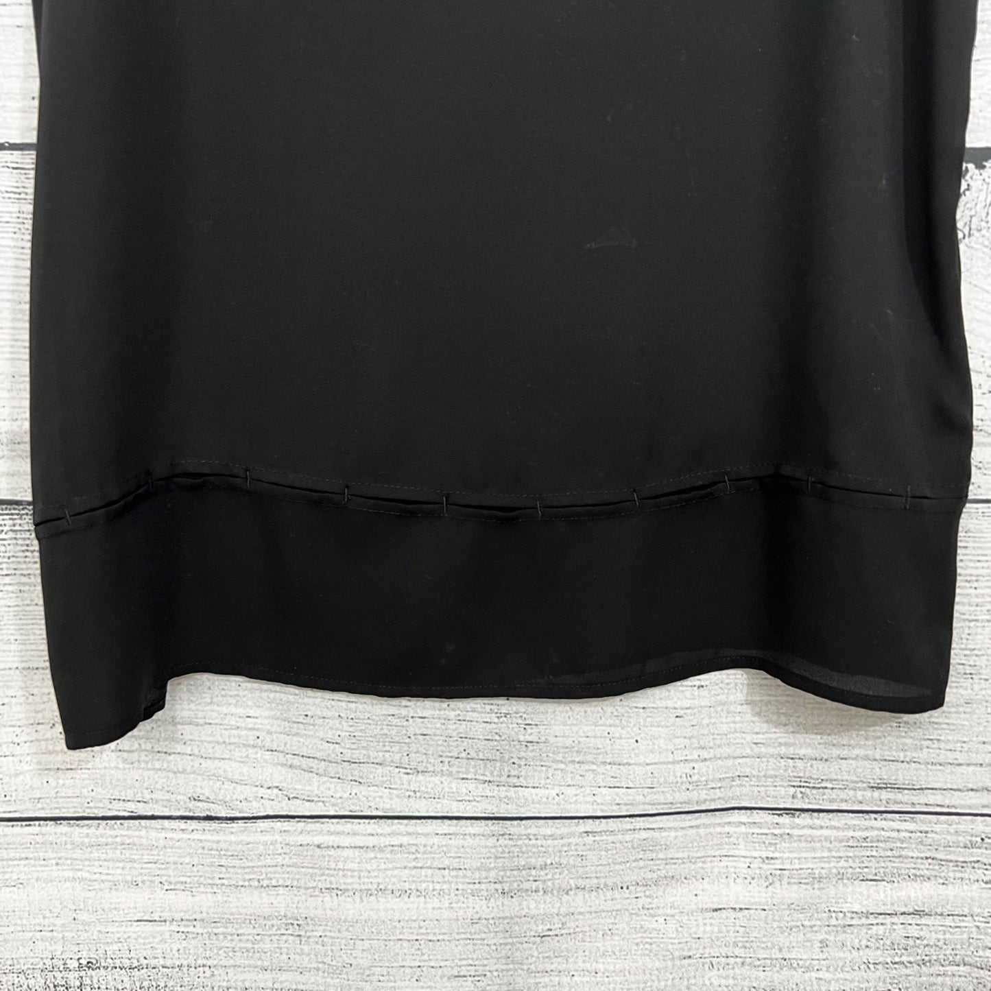 Banana Republic Black Sleeveless V-Neck Blouse, Size XS