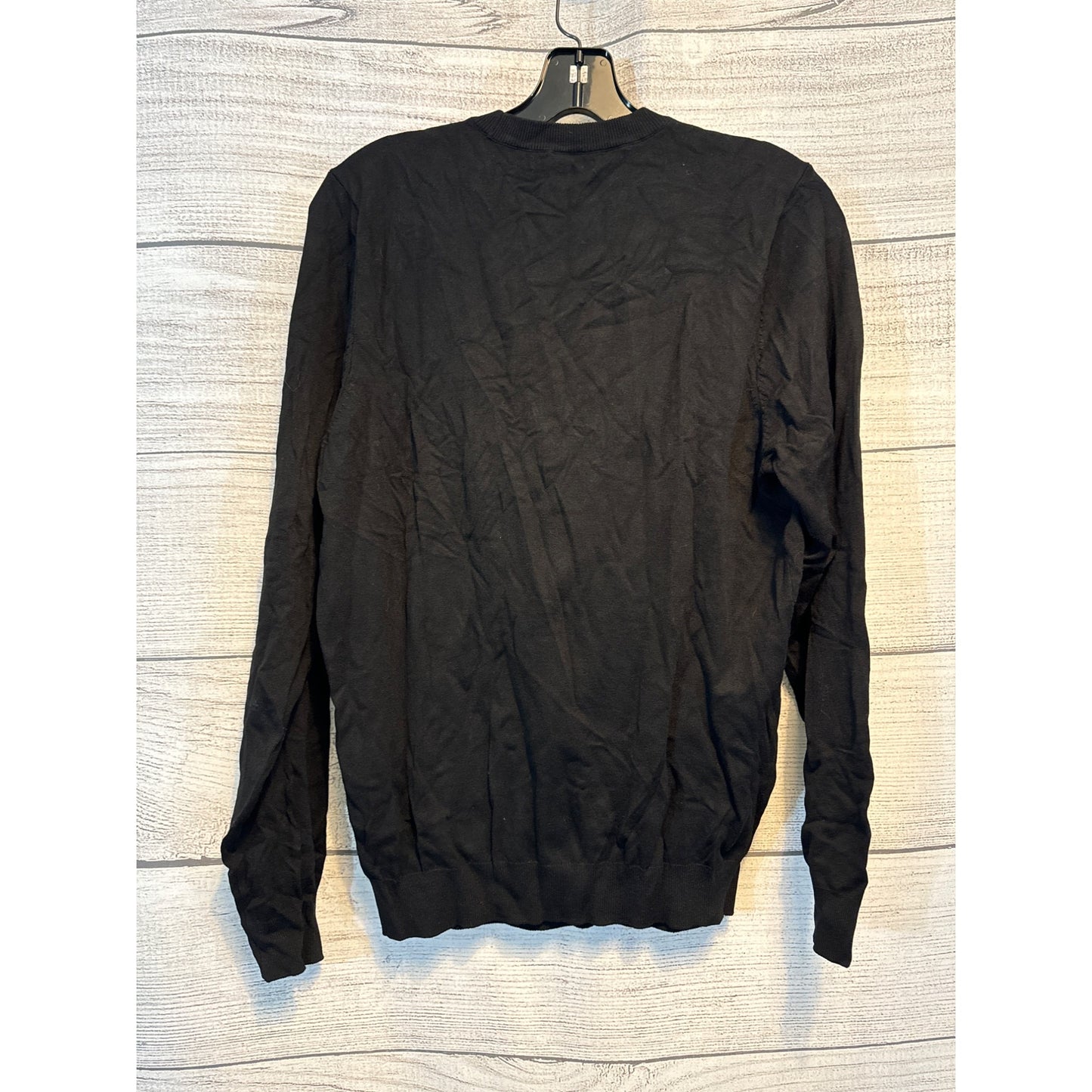 Mens Zara Black Long Sleeve Sweater Size S