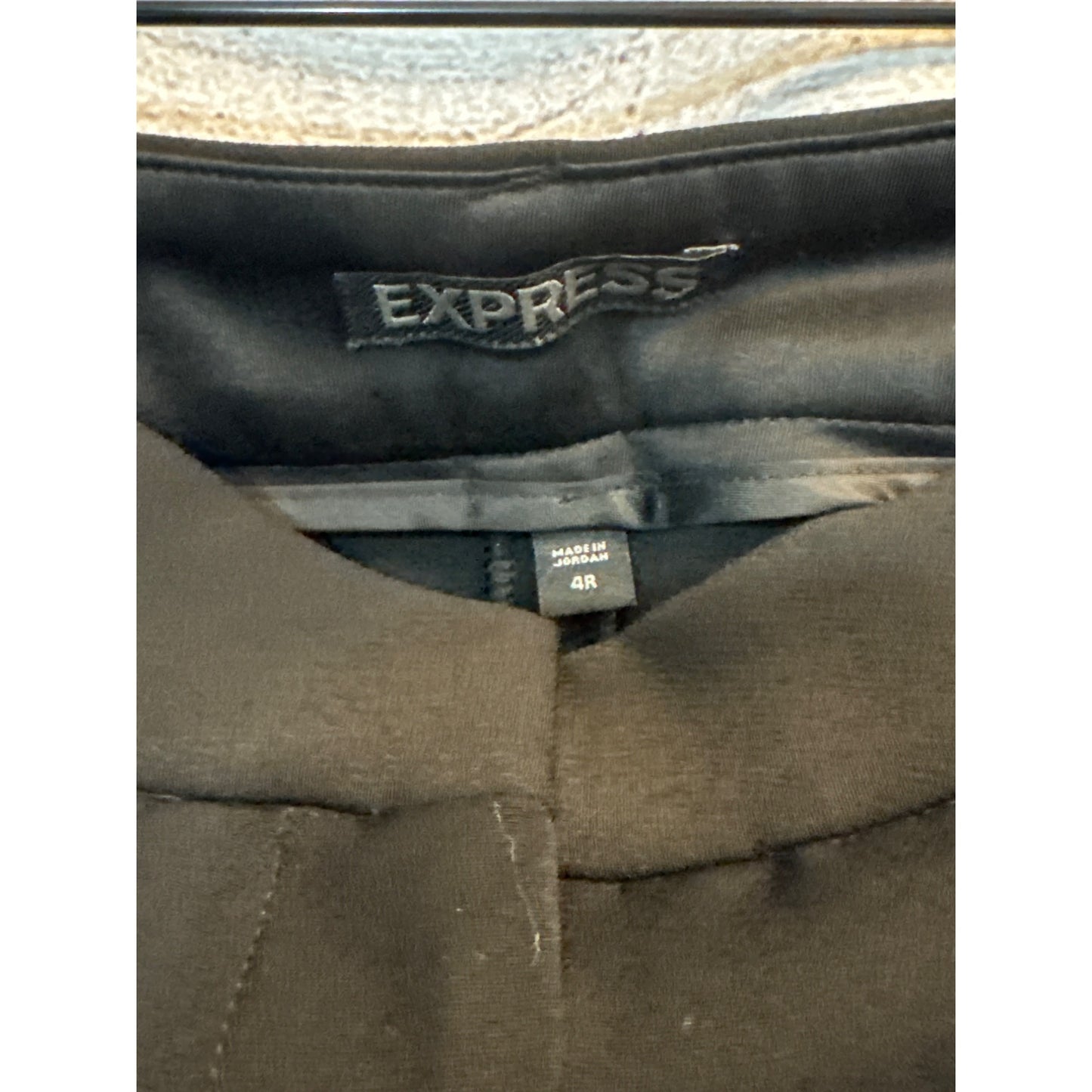 Express Black Slim Fit Dress Pants Size 4R
