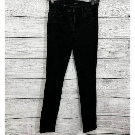 J Brand Black Skinny Leg Jeans, Size 24