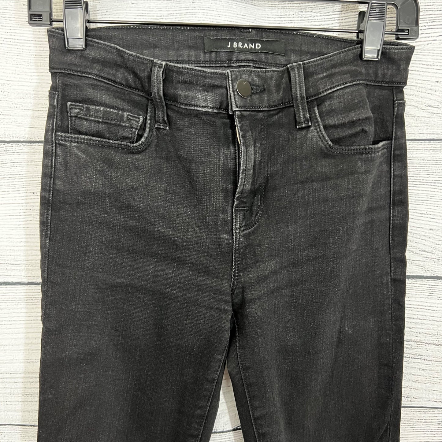 J Brand Black Skinny Leg Jeans, Size 24