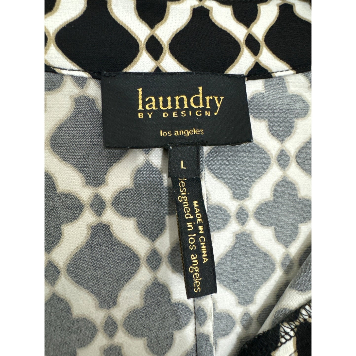 Laundry Geometric Dress