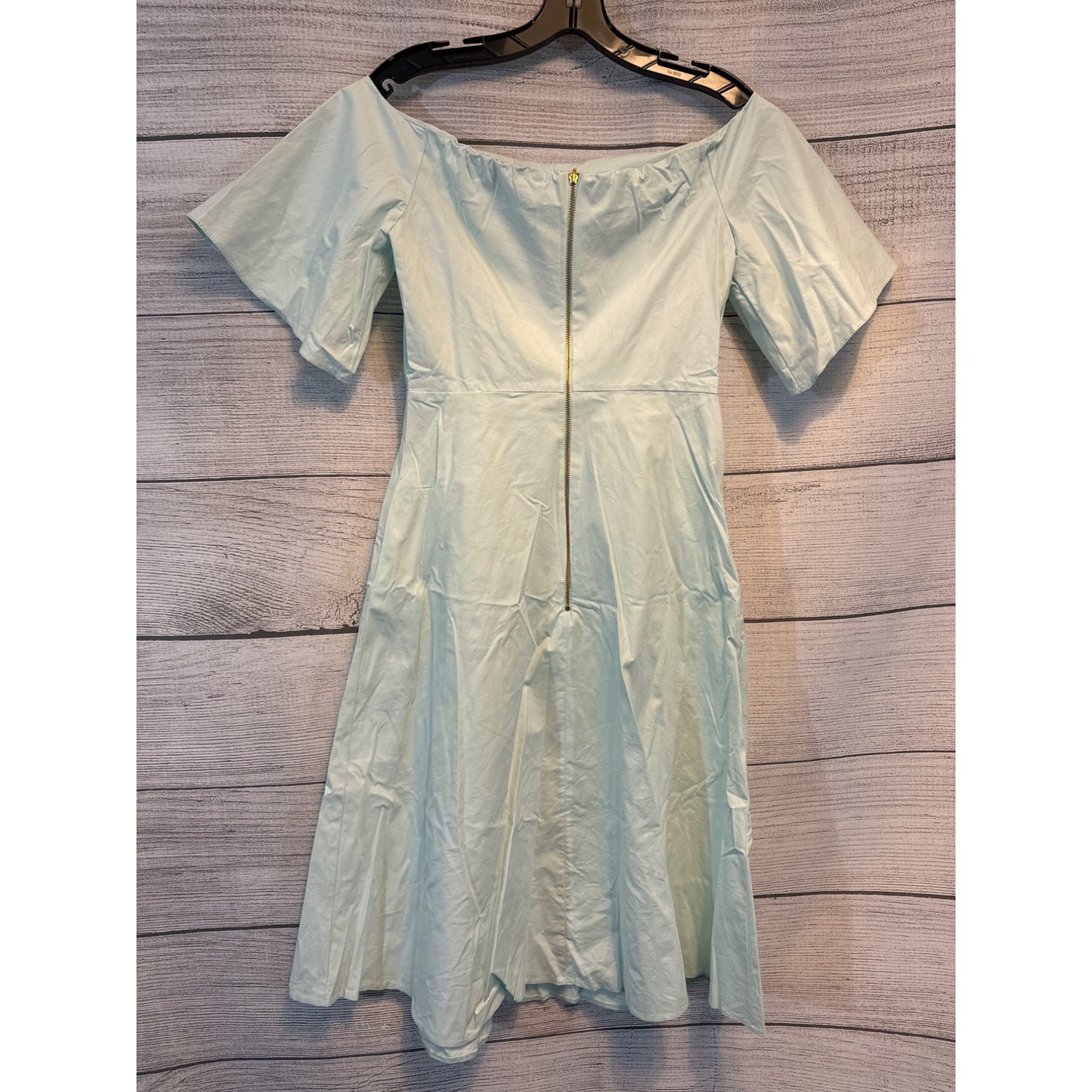 Closet London Light Blue Off-Shoulder Dress US 4
