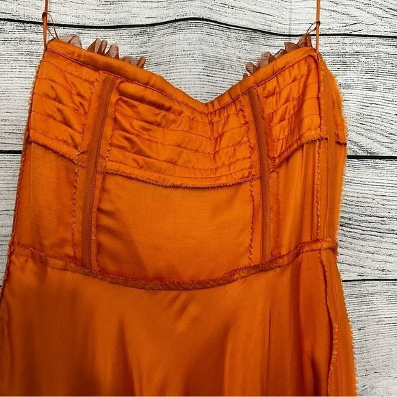 NWT Moschino Couture Orange Dress