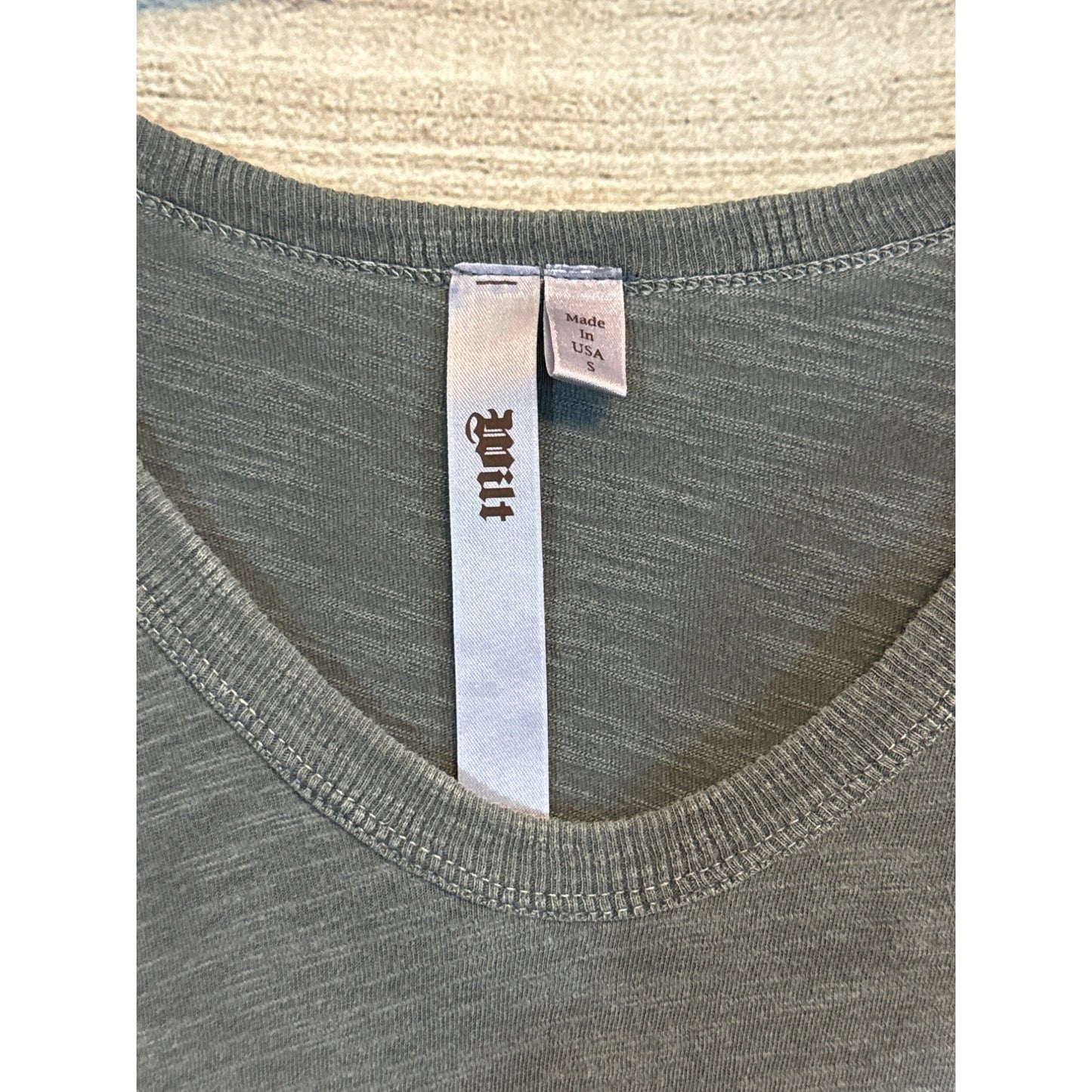Wilt Asymmetrical Hem Long Sleeve Top Size S