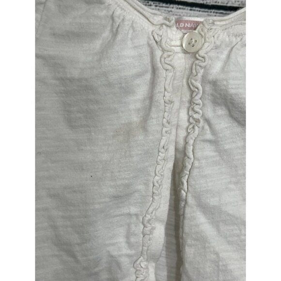White cardigan