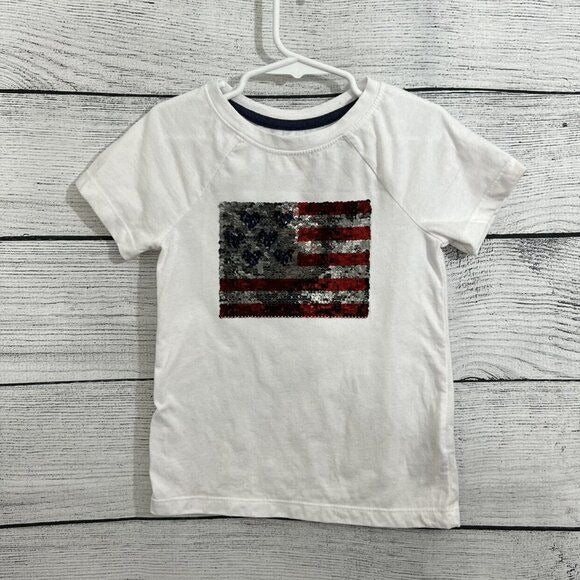 Cat&Jack Sequin American Flag