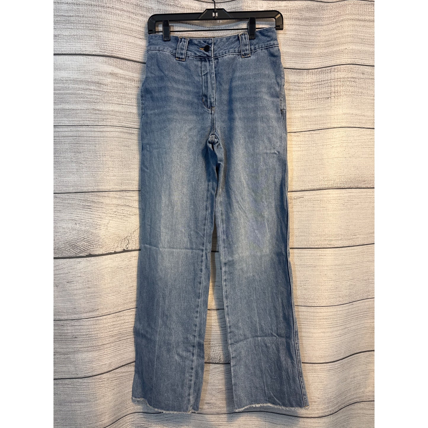 Saint Art Relaxed Fit Denim Jeans Vintage Wash Wide Leg Pants XS