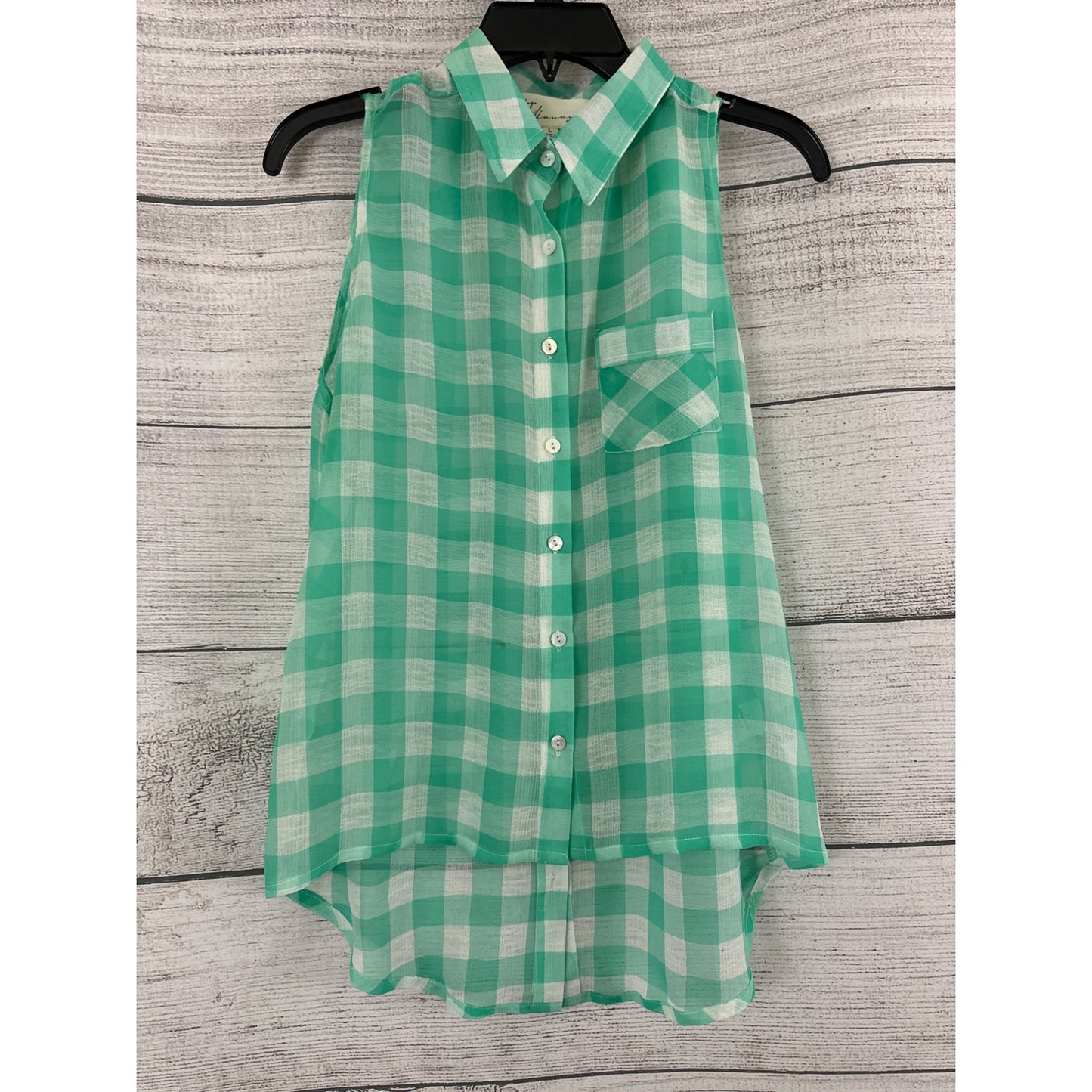 Vintage Havana Gingham Blouse