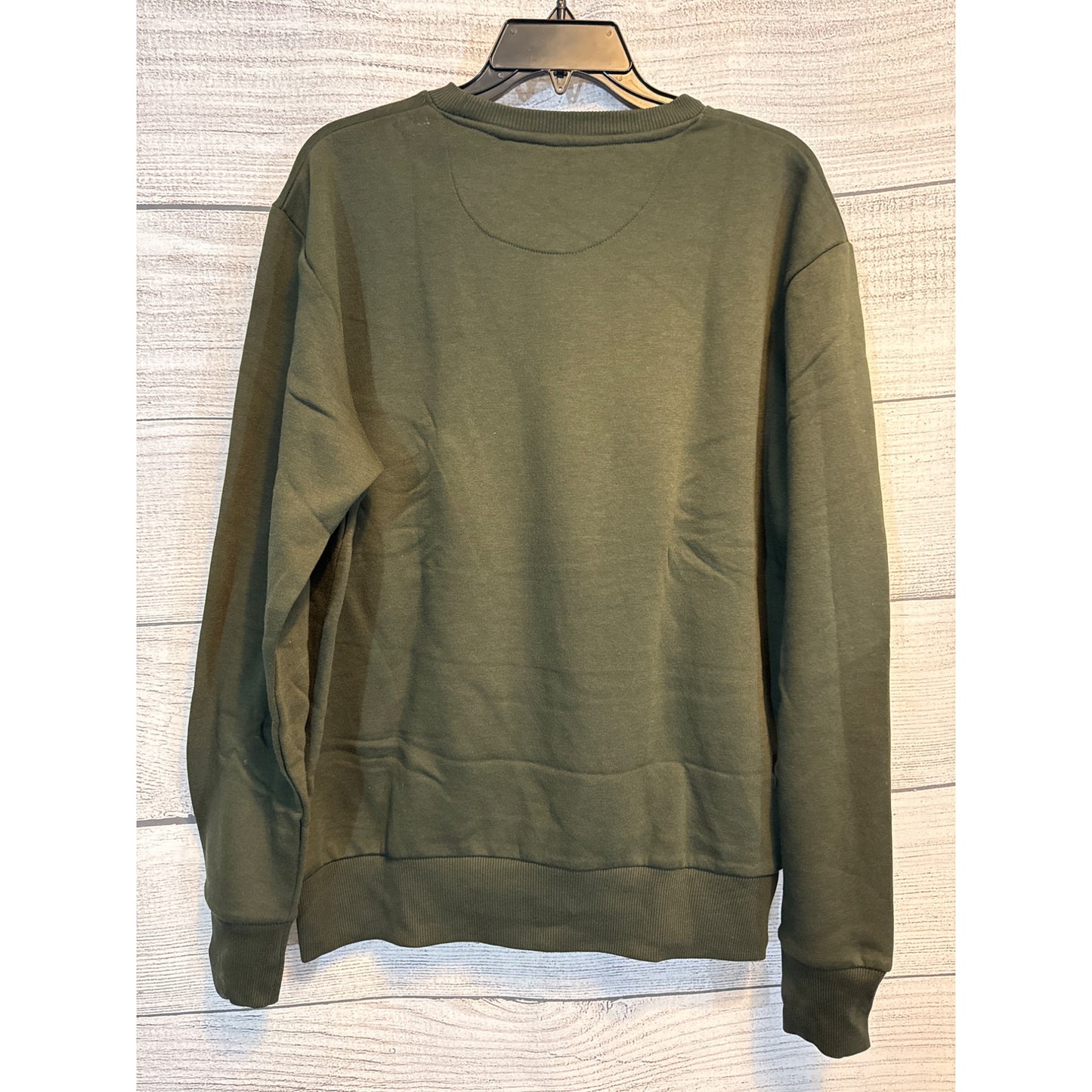 NWOT Ellesse Mens Olive Green Crewneck Sweatshirt Size M