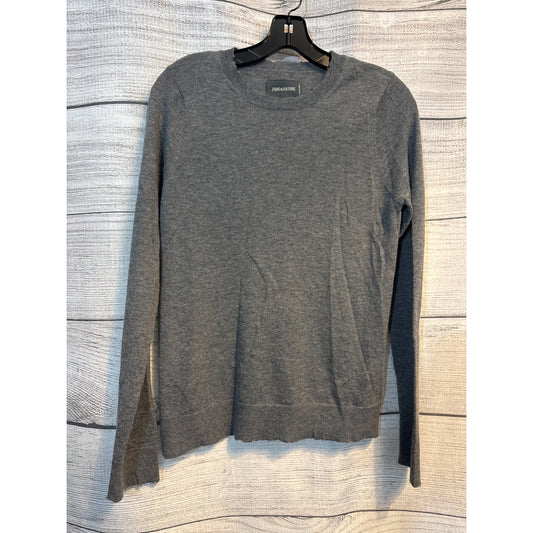 Zadig & Voltaire Gray Cashmere Sweater M